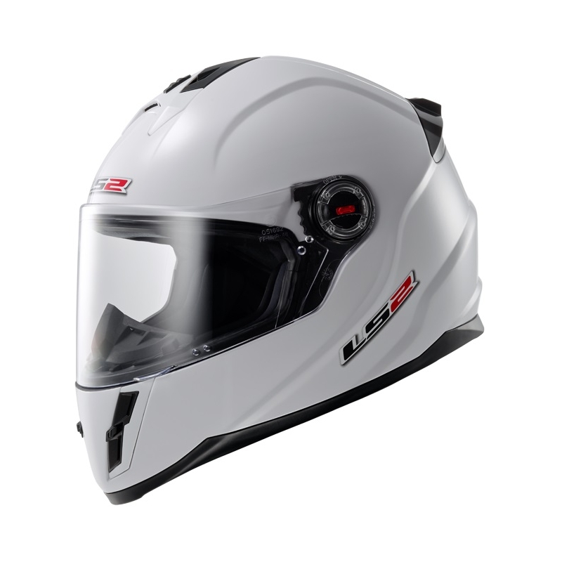 Kinder Motorradhelm LS2 FF392 Mono Junior weiß Ausverkauf