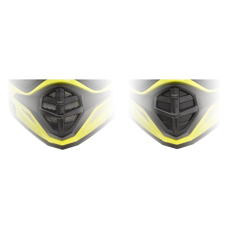 Enduro Motorradhelm Cassida Tour fluo gelb