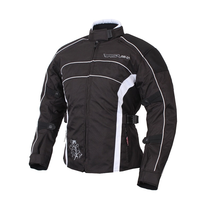 Damen Motorradanzug RSA SW-01 weiß - 2 Stück Ausverkauf