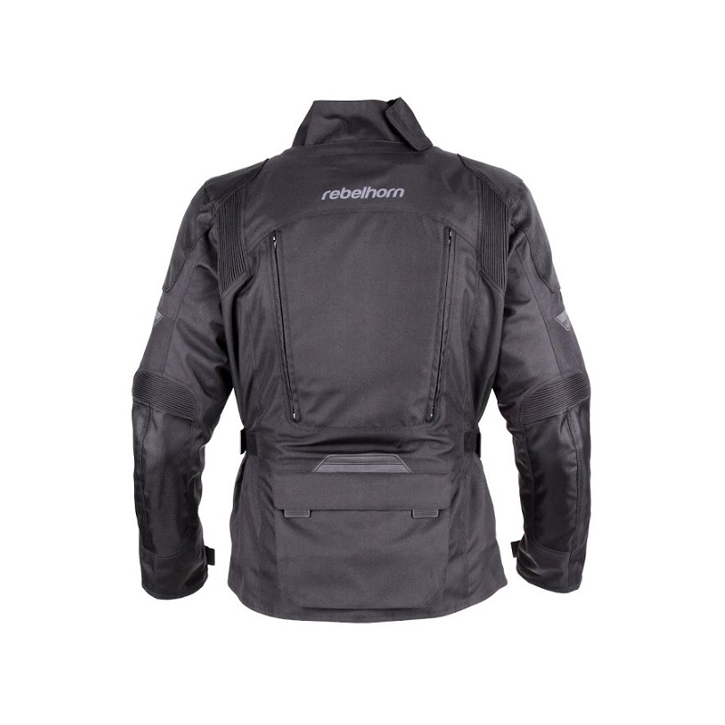 Rebelhorn Cubby II Schwarz Motorradjacke Ausverkauf