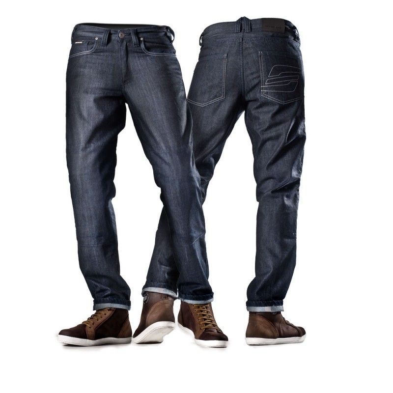 Motorradjeans Shima Kobalt dunkelblau Ausverkauf Ausverkauf