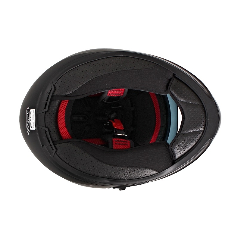Motorradhelm RSA SR-01 schwarz matt Ausverkauf