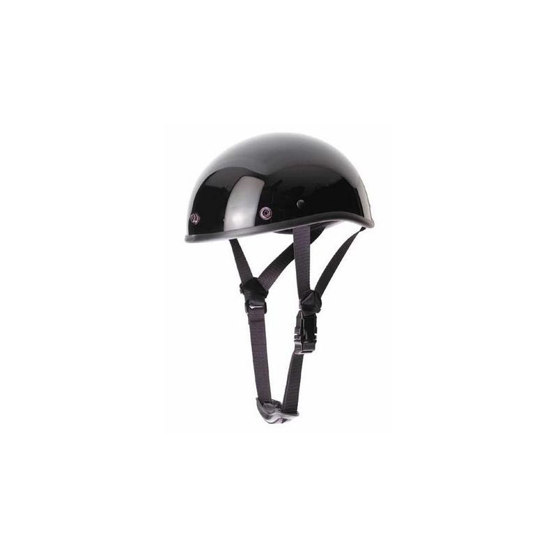 Motorradhelme - Helm BRAINCAP - Chopper schwarz