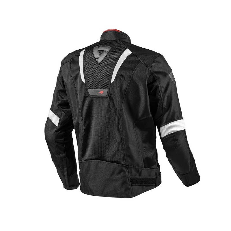 Revit GT-R Air Schwarz und Weiß Sommer Motorrad Jacke Ausverkauf