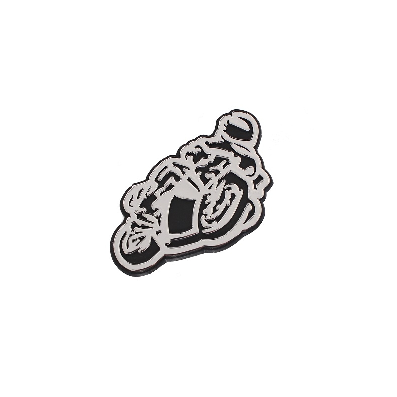 3D-Aufkleber Biker