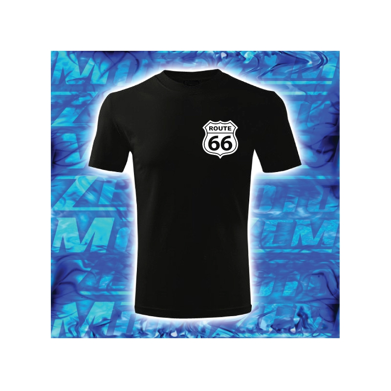 T-shirt mit Route 66 Motiv