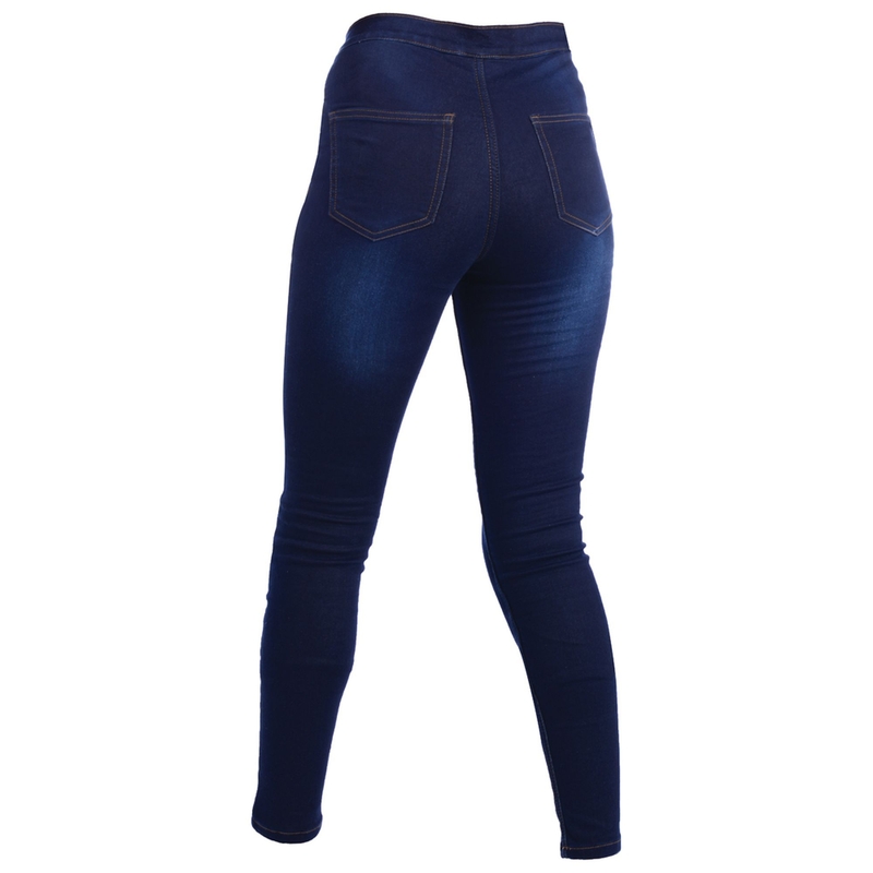 Oxford Jeggings blau
