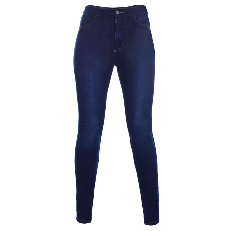 Oxford Jeggings blau