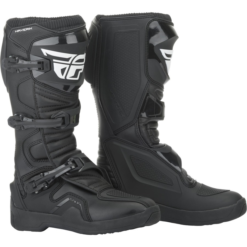 Motorradstiefel Fly Racing NEW Maverik 2019 schwarz - Klasse II