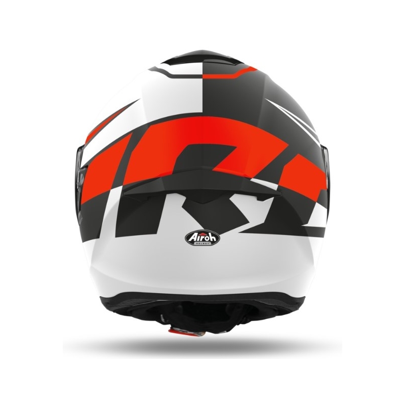 Integralhelm Airoh ST 501 Frost schwarz-weiß-orange
