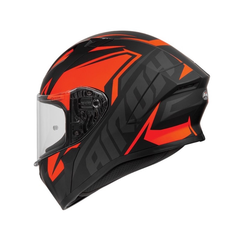 Integralhelm Airoh Valor Impact schwarz-orange