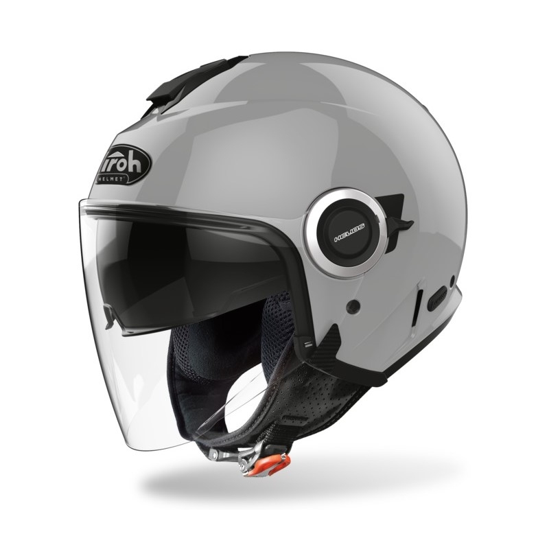 Offener Helm Airoh Helios Farbe grau matt