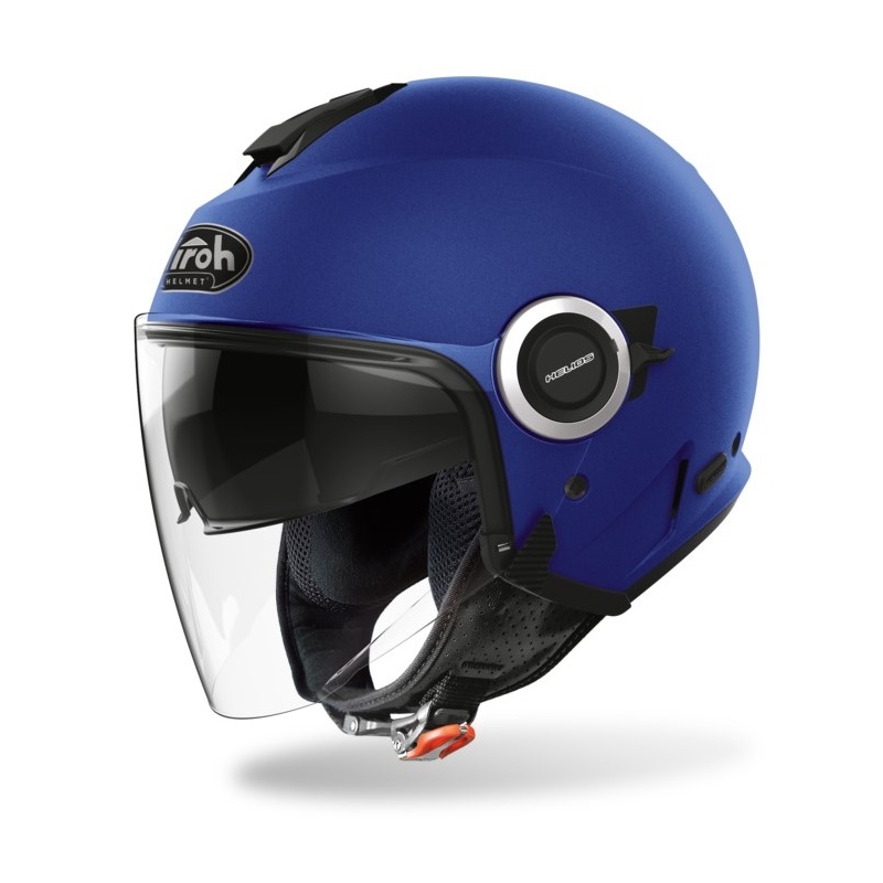 Open Helm Airoh Helios Farbe blau matt Ausverkauf