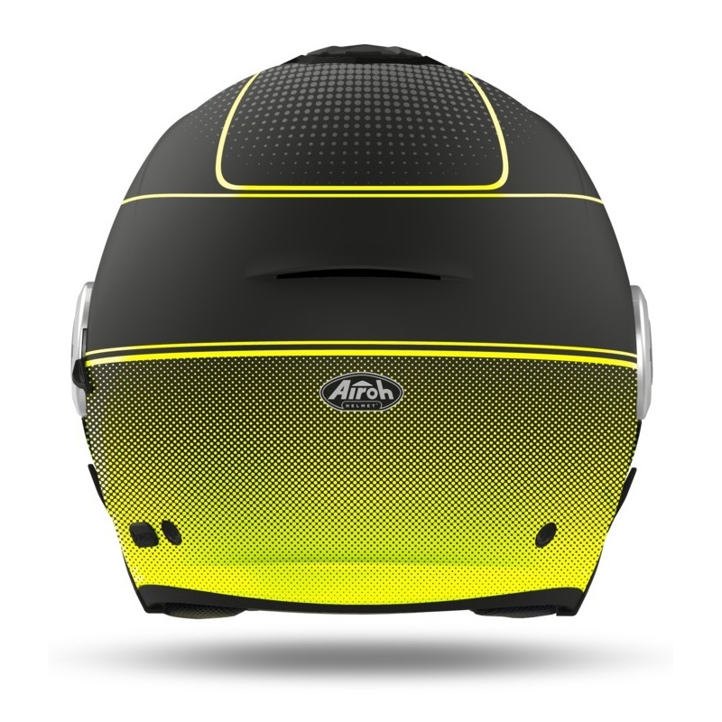 Open Helmet Airoh Helios Map schwarz-fluo gelb Ausverkauf
