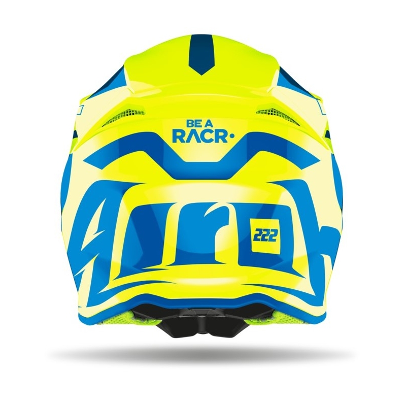 Motocross Helm Airoh Twist 2.0 Replica Cairoli 2020 blau-fluo gelb