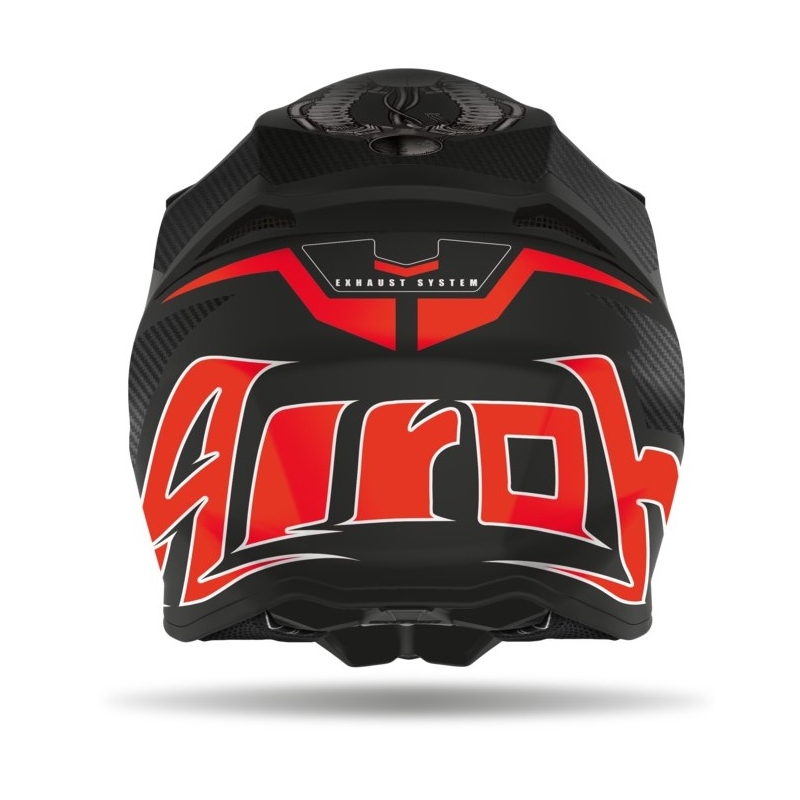 Motocross Helm Airoh Twist Bolt schwarz-rot Ausverkauf
