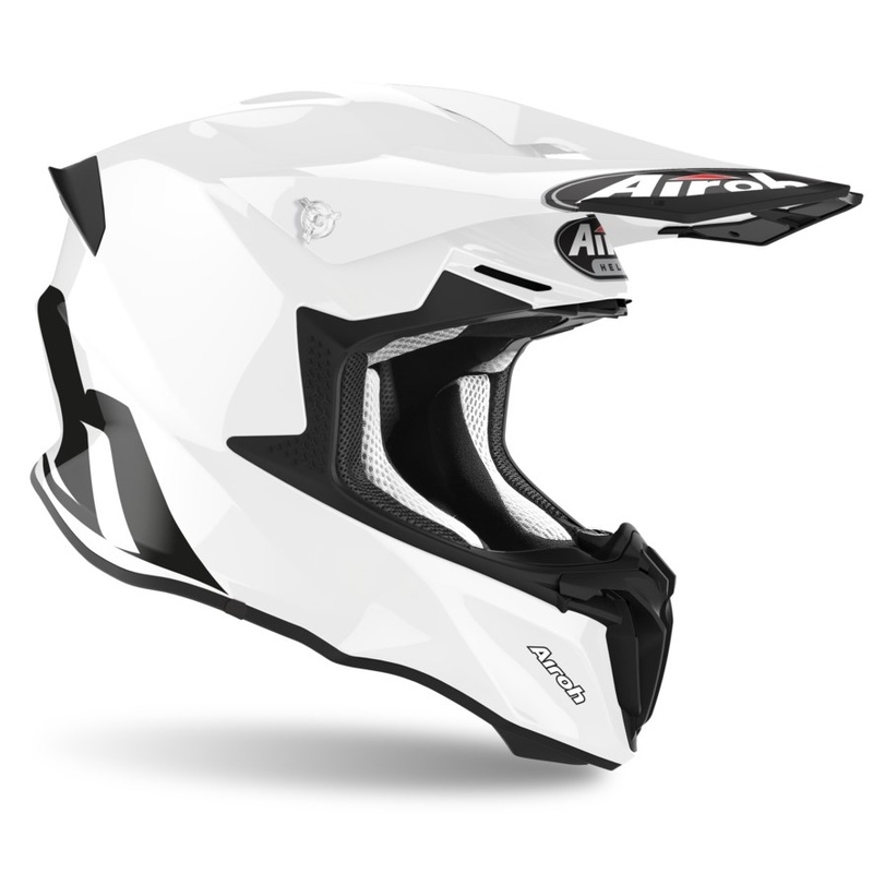 Motocross Helm Airoh Twist Farbe weiß