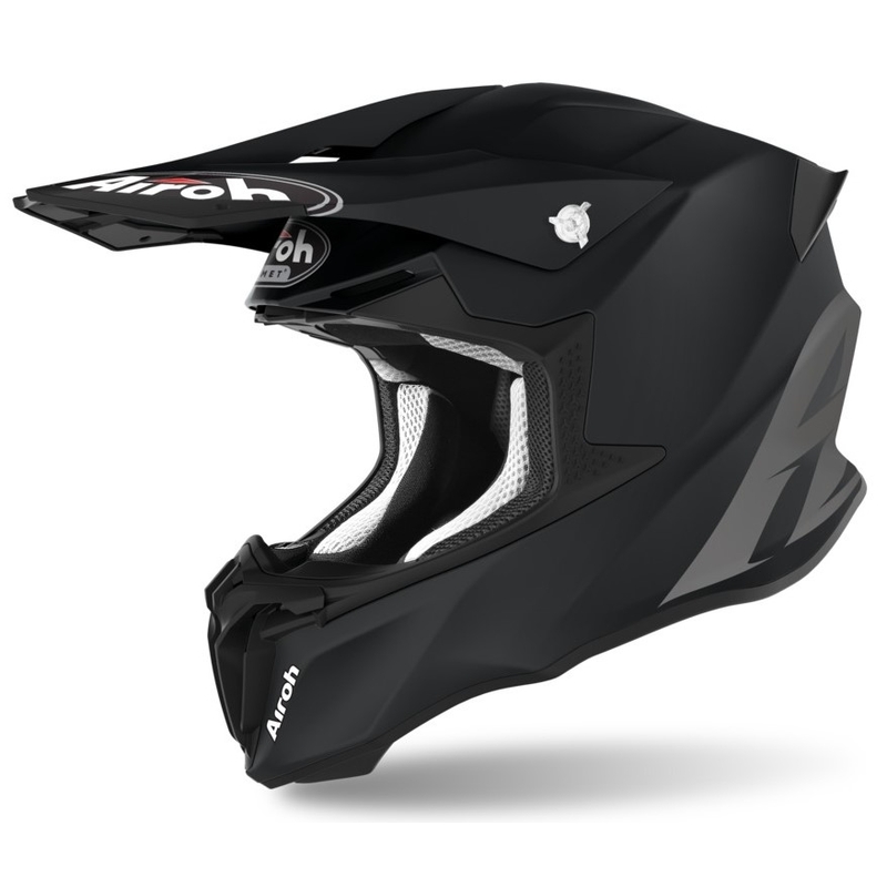 Motocross Helm Airoh Twist Farbe schwarz matt Ausverkauf