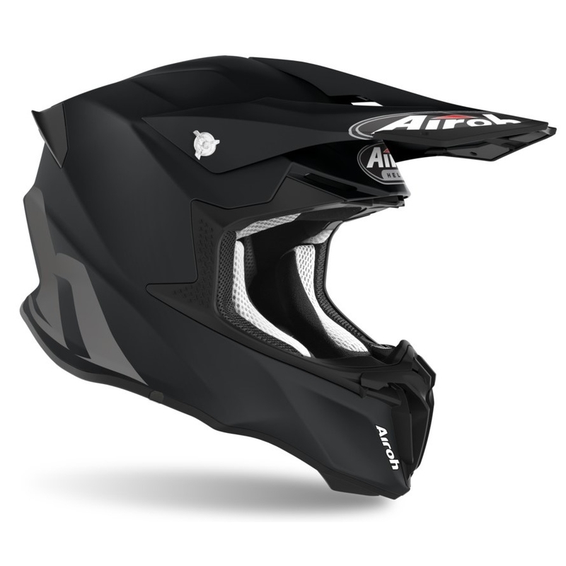 Motocross Helm Airoh Twist Farbe schwarz matt Ausverkauf