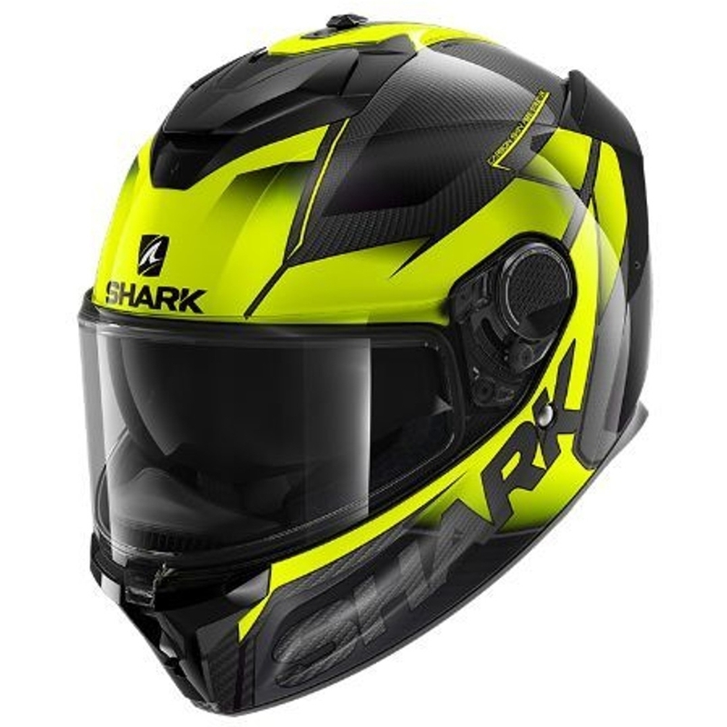 Integralhelm SHARK SPARTAN GT Carbon Shestter schwarz-gelb Ausverkauf