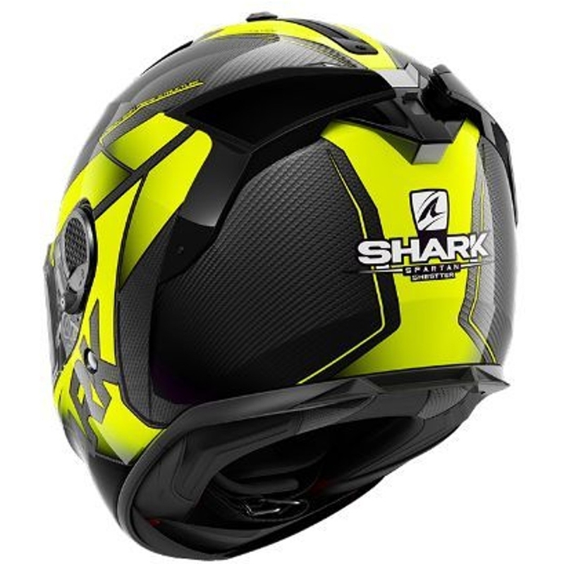 Integralhelm SHARK SPARTAN GT Carbon Shestter schwarz-gelb Ausverkauf