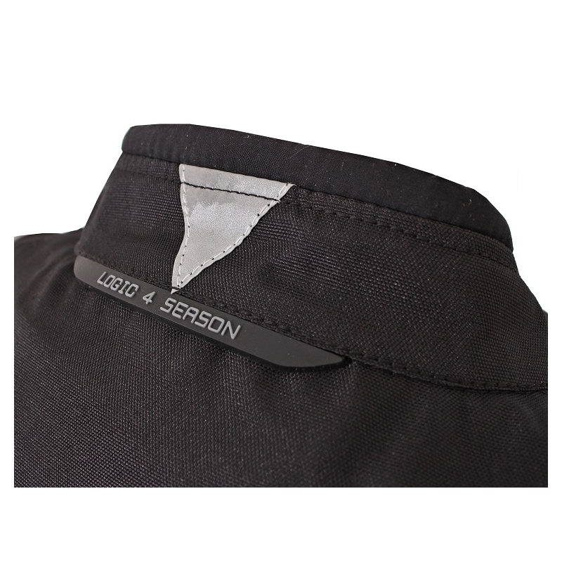 RSA Gear schwarz und grau Motorradjacke Ausverkauf