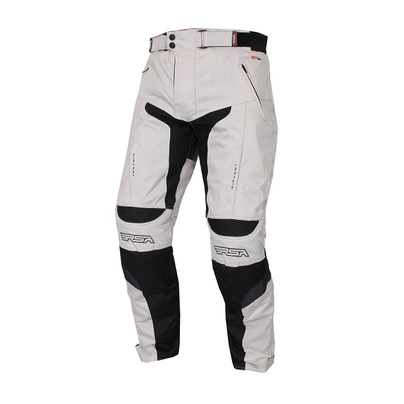 RSA Racer Motorradhose grau-schwarz Ausverkauf