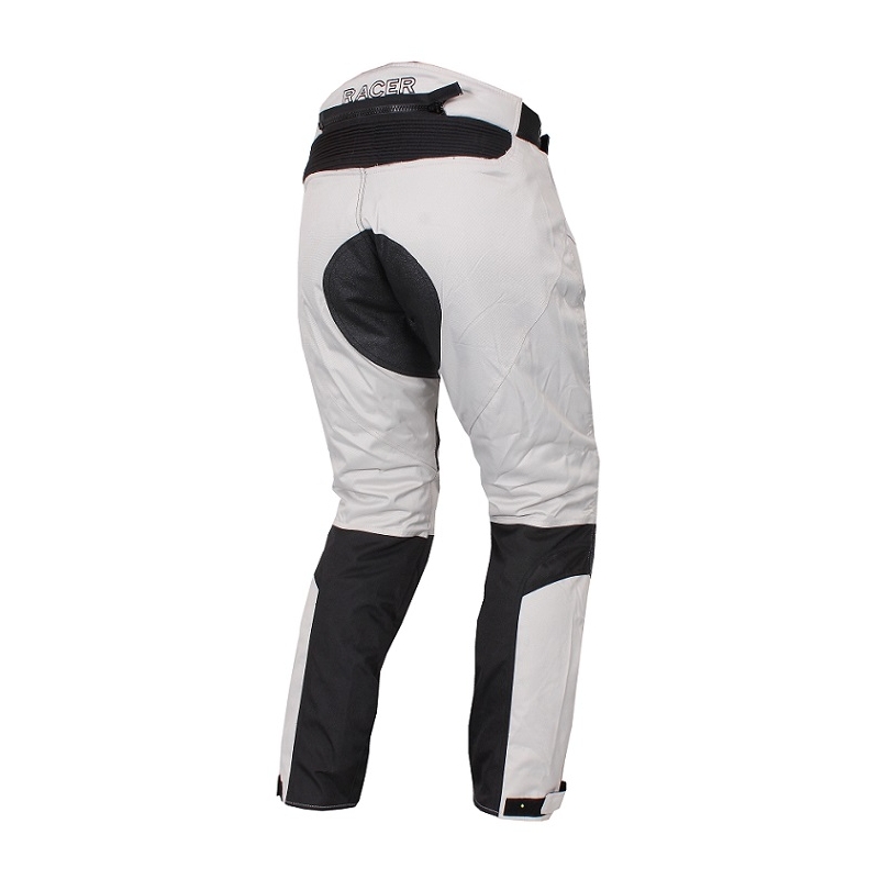 RSA Racer Motorradhose grau-schwarz Ausverkauf
