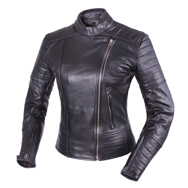 Damen Motorradjacke Tschul 655 schwarz Ausverkauf