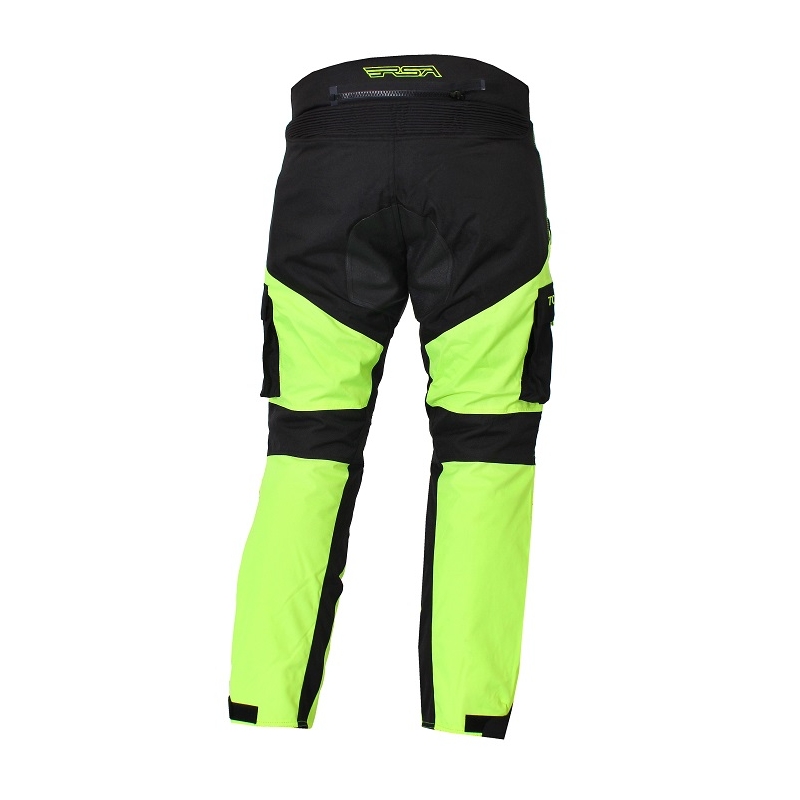 RSA Tops Schwarz-Fluo Gelb Motorradhosen Ausverkauf