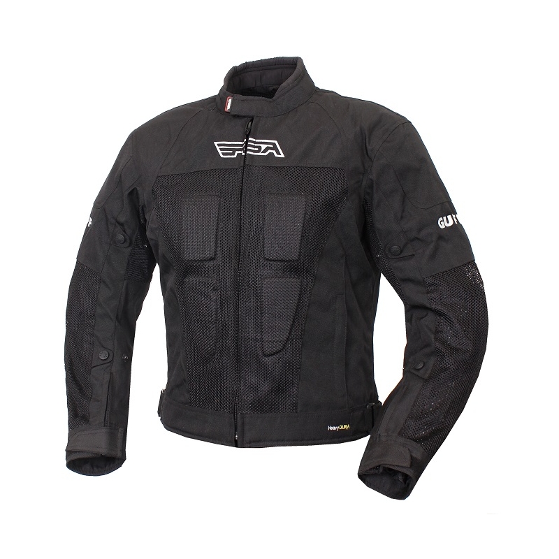 Motorradjacke RSA Guff schwarz Ausverkauf