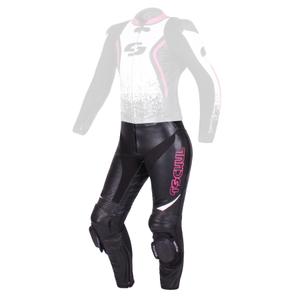Damen Tschul 586 schwarz-weiß-rosa Hose Ausverkauf