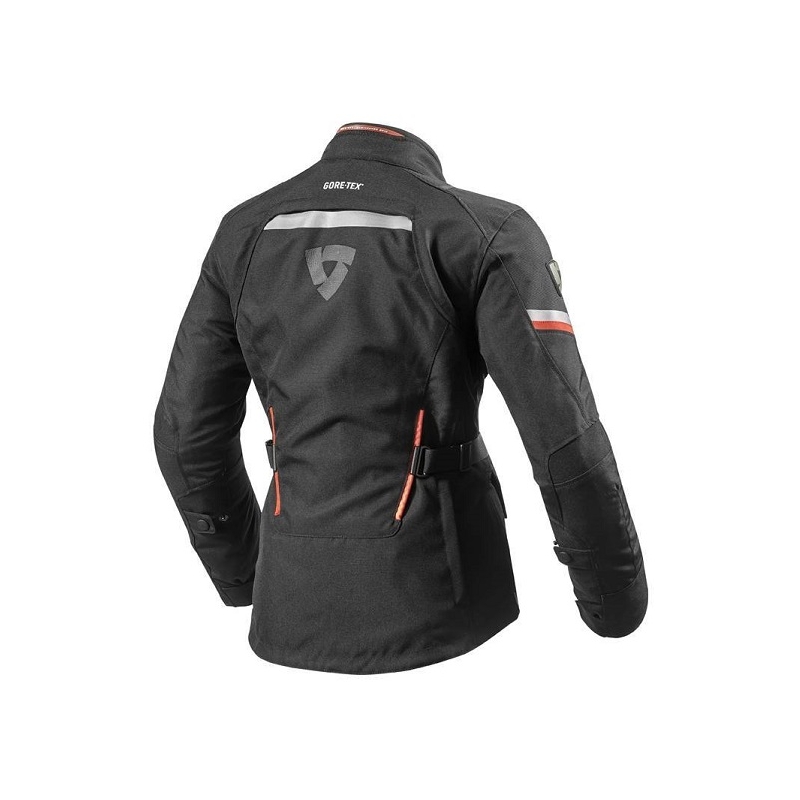 Damen Revit Neptune GTX Schwarz Motorradjacke Ausverkauf