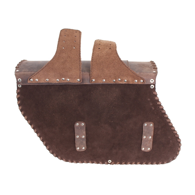 Leder Motorradtaschen Chopper RSA-9A braun