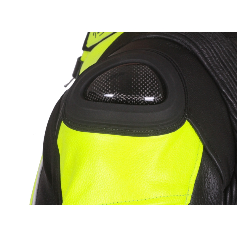 Herrenjacke Tschul 585 schwarz-fluo gelb Ausverkauf