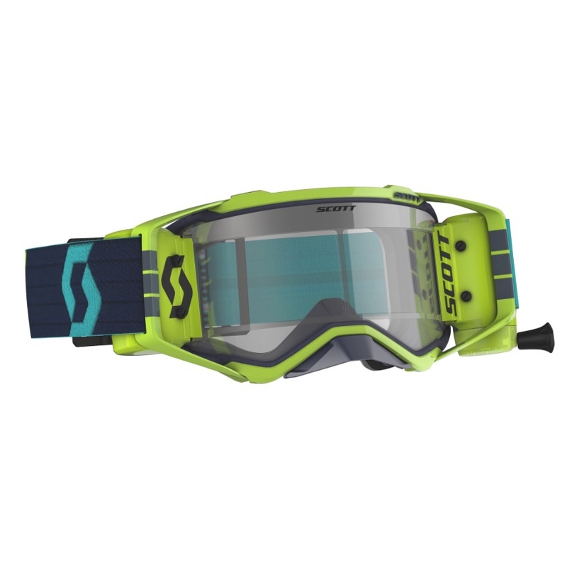 Motocross-Schutzbrille SCOTT Prospect WFS gelb-blau