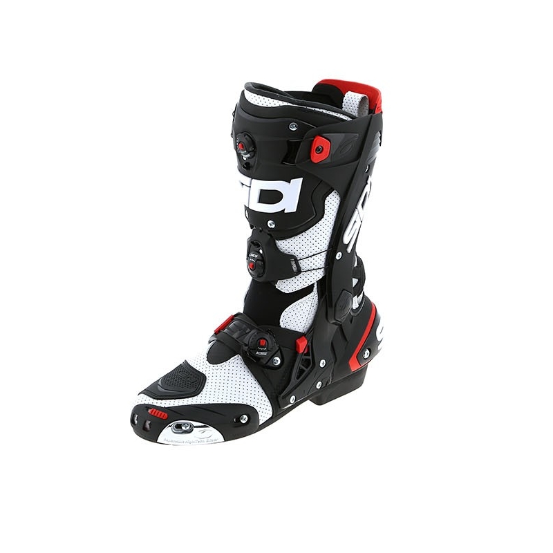 Motorradstiefel SIDI REX Air weiß-schwarz Ausverkauf