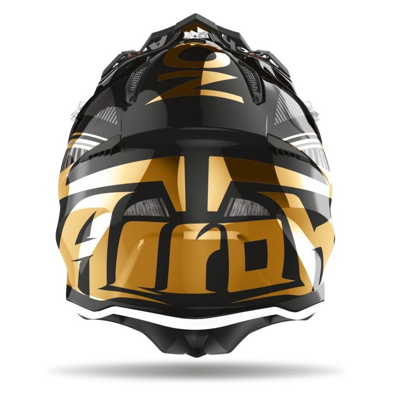 Motocross Helm Airoh Aviator Novak 2.3 AMSS schwarz-gold