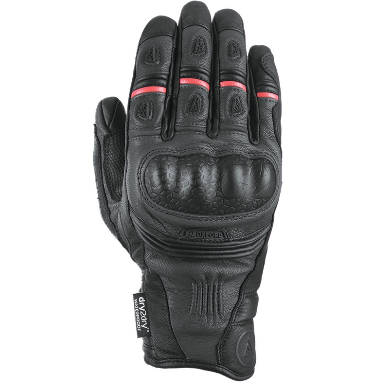 Oxford Advanced Mondial Motorradhandschuhe kurz schwarz
