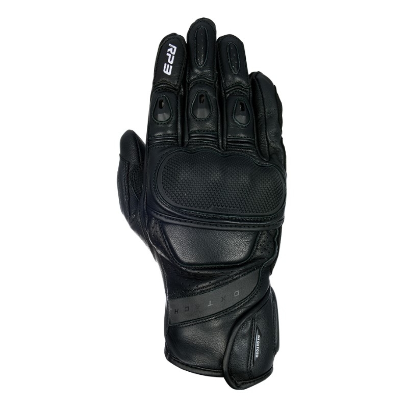 Motorradhandschuhe Oxford RP-3 2.0 schwarz Ausverkauf