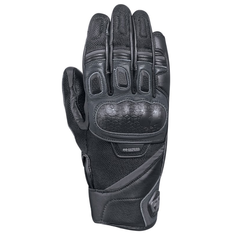 Oxford Outback Motorradhandschuhe Schwarz