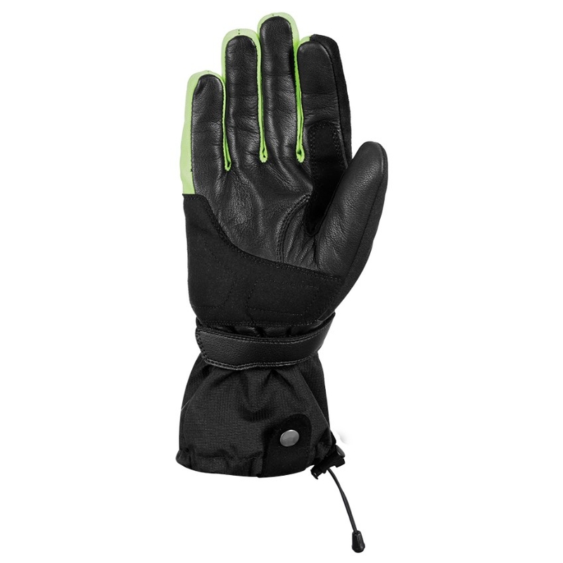 Motorradhandschuhe Oxford Convoy 2.0 schwarz-fluo gelb
