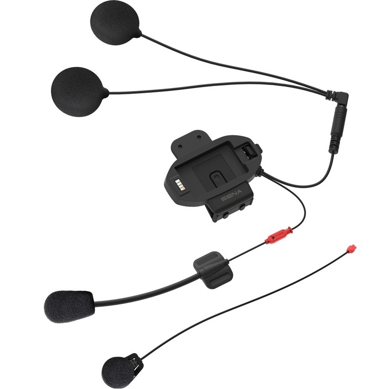 Helmhalterung mit Zubehör für SENA SF1/ SF2/ SF4 Intercoms