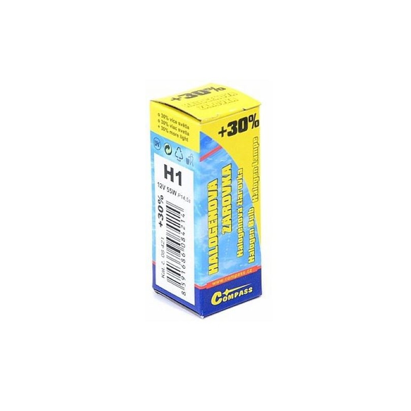 Glühbirne 12V H1 55W +30%