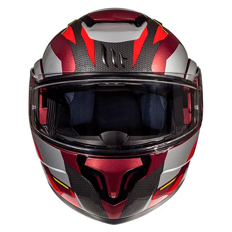 MT Atom SV TRANSCEND F5 Motorradhelm rot