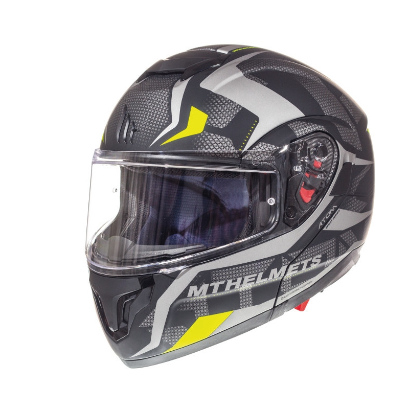 MT Atom Divergence Motorradhelm grau matt Ausverkauf