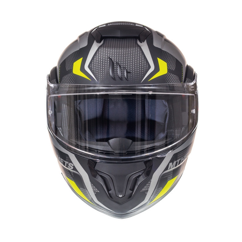 MT Atom Divergence Motorradhelm grau matt Ausverkauf