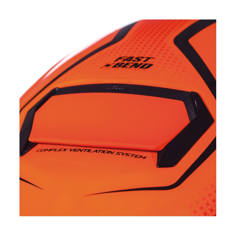 MT Atom Divergence fluo orange tip-up Motorradhelm Ausverkauf