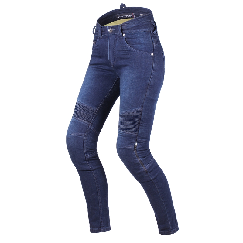 Damen Jeans Street Racer Spike II Slim Fit CE blau
