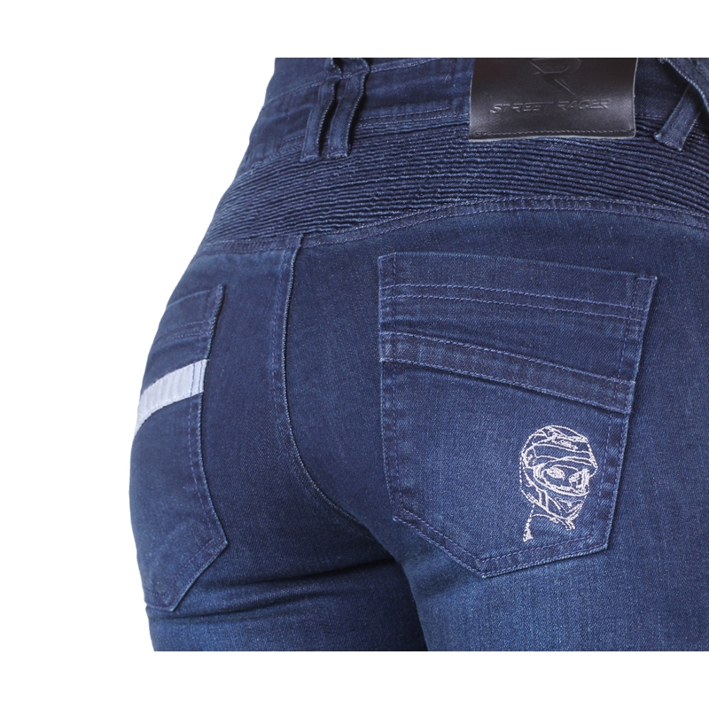 Damen Jeans Street Racer Spike II Slim Fit CE blau